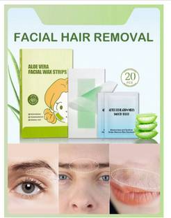 GFSU - GO FOR SOMETHING UNIQUE Best Aloe Vera Facial Wax Strips Strips
