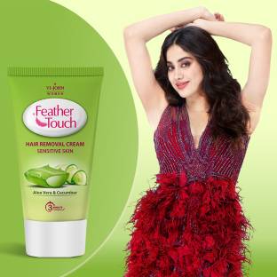 VI-JOHN FEATHER TOUCH Aloevera Cucumber Hair Removal Salon-like Finish No Ammonia Smell Cream