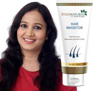 7days natural Hair Inhibitor Cream For Reduction of Unwanted Body and Facial Hair Cream