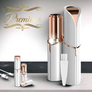 Loyalmart Flawless Lipstick Shape Charging Hair Remover With USB Charging Painless Strips