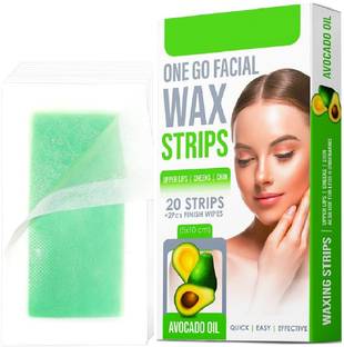 MYEONG Cold Waxing Strip Eyebrows Face Upper Lip Chin Facial Wax Strips Strips