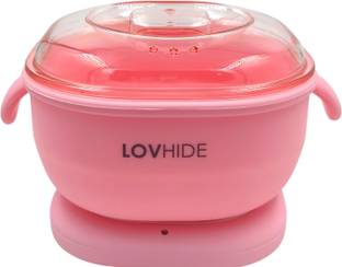LOVHIDE Adult Silicone Wax Heater Easy-To-Use Electric With Lid For Gentle Hair Removal Wax