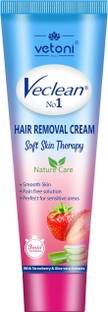 VETONI VECLEAN NO.1 Hair Removal Strawberry tbe (1x110gm) 110gm Cream