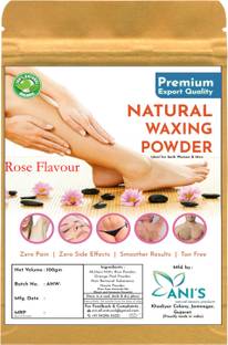 ANI'S Rose Flavor Natural Hair Removal Powder-Instant Hair Remover For Men and Women Wax