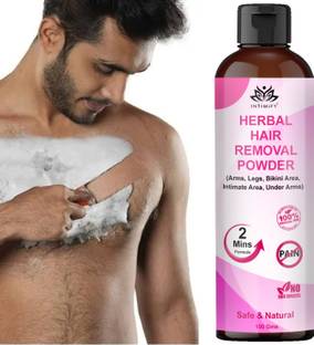 INTIMIFY Bikini Wax Powder for Women & Men Painless Hair Removal Powder