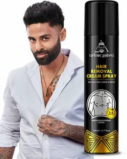 urbangabru Hair Removal Cream for Men Chest, Back, Legs, Under Arms & Intimate Area Spray