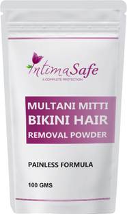 IntimaSafe Multani Mitti Bikini Hair Removal Powder Powder