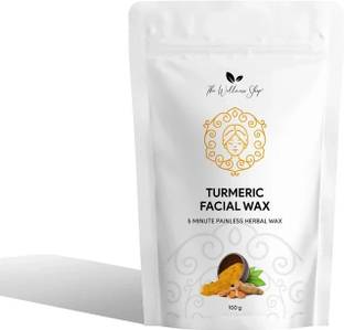 The Wellness Shop TURMERIC FACIAL - 5 MIN PAINLESS HERBAL POWDER Wax