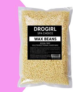 Drogirl (1KG) (1000g) Honey Wax Beans Hard Wax Beads for Hair Removal Face & Bikini A15 Wax