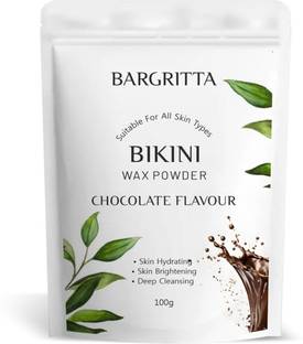 Bargritta Chocolate Flavour Bikini Wax Powder for Women, Painless Body Hair Removal Wax Powder