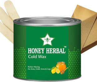 HONEY HERBAL COLD WAX-Cold Wax for Hair Removal For Women/Waxing For face.(600 g) Wax