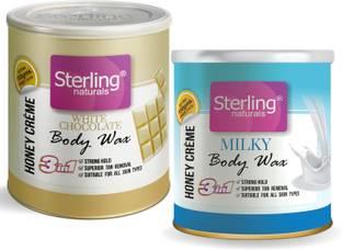 Sterling Hair Removal Cream for Men and Women, Painless, Wax Formula Wax