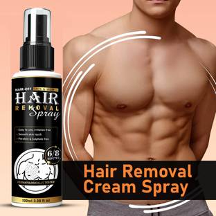 AQUORAL Hair Removal Spray for Men Chest, Back, Legs, Under Arms & Intimate Area Spray Spray