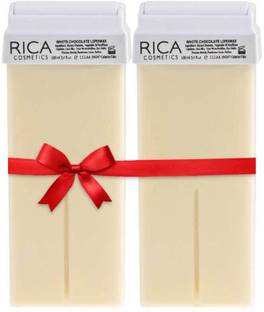 Rica White Chocolate Roll-On Wax Kit (Set of 2 Refill Wax) 100 ML Wax