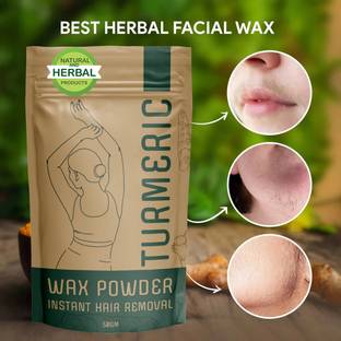 NATURAL AND HERBAL PRODUCTS Natural Body Wax Powder No Side Effects | Hair Removal Powder Face Facial Best Wax