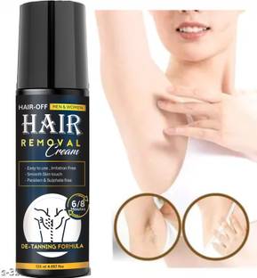 LEETEE Painless Hair Removal Cream Spray for Men - Hand, Legs, Chest, Under Arms & Back Cream