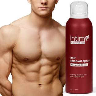 Intimo Instant Hair Removal Spray For Him & Her | Mild & Easy To Use Spray