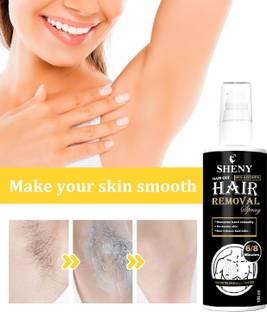 Sheny Painless Hair Removal Smooth Skin | Fast Acting Unisex Formula Cream (100 ml) Cream