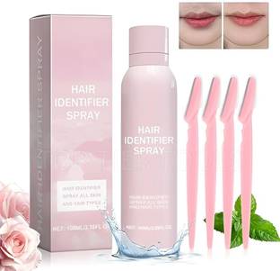 Scheibe Hair Identifier Spray for Face Shaving with 4 Razor Spray