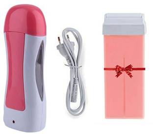 ClothyDeal Hair Removal Roll on Wax Heater Machine With 1 Wax Refill Kit-180 ML_NS15 Wax