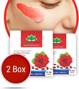 Crystal Care Facial Rose 2 Box Wax