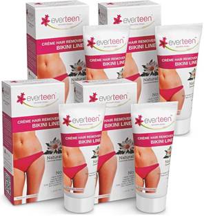 everteen Creme for Bikini Line & Underarms in Women – 4 Packs (50g Each) Cream
