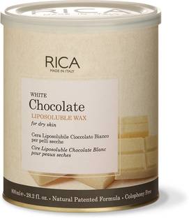 Rica Wax Liposoluble Wax For Dry Skin - White Chocolate 800 ml Wax