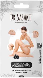 DR.SASAKI COMPLETE SKIN CARE Painless Hair Removing Charcoal Wax Powder