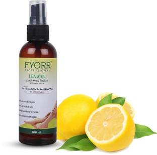 FYORR After Waxing Wax Oil / Post Wax Lotion To Reduce Irritation / Sooth Skin (Lemon) Oil