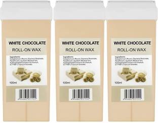 Carapace White Chocolate Roll-On Wax Kit (Set of 3 Refill Wax) 100 ML Wax