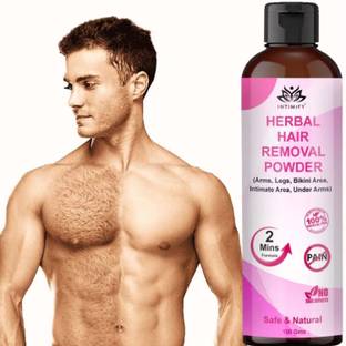 INTIMIFY Bikini Wax Powder 2 Min Pain Less Hair Removal Powder For Women & Men Powder