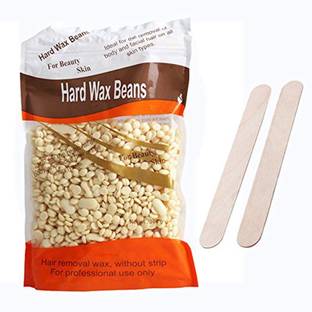 asija makeovers Bean hard wax With Wooden Sticks Wax