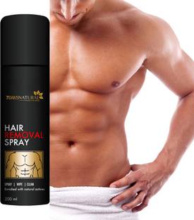 7days natural Hair Removal Cream Spray for Chest Back Legs Under Arms & Intimate Area Spray Spray