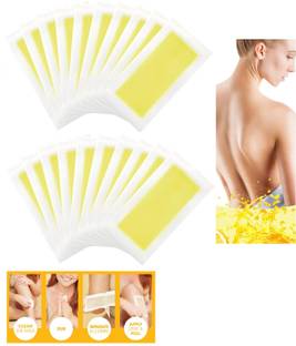 ADJD Combo Wax Strips For Legs, Arms, Bikini Line Orange Strips