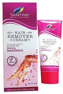 Smartway HAIR REMOVER CREAM FOR, ROSE & ALORVERA FLAVERS 30GM, 3PCS. Cream