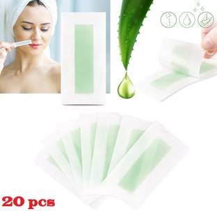 DARVING Upper Lip/Cheek Hair & Eyebrow Hair Remover, Wax Kit for Hair Removal Strips