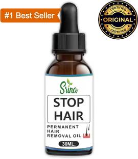 Srina Permanent Hair Removal & Stop Hair Removal Oil