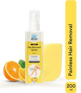 Bloom Instant Hair Removal Spray | Legs, Arms & Underarms | Orange Fragrance Spray