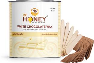 DR.HONEY white chocolate wax 600.4 gram strip and stick wax for all skin full body wax Wax
