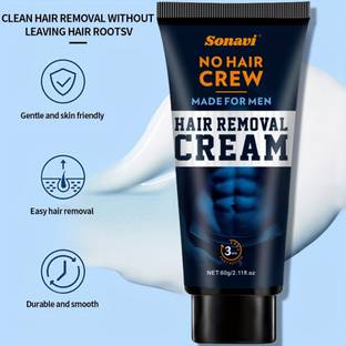 Sonavi Men Hair Removal - Sensitive Skin Cream