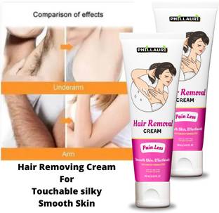 Phillauri Full Body Hair Removal Cream Remove All Body Hair With Clean & All Black Spots | Cream