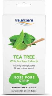 valenzers Tea Tree Nose Strip Blackhead & Whitehead Nose Strips