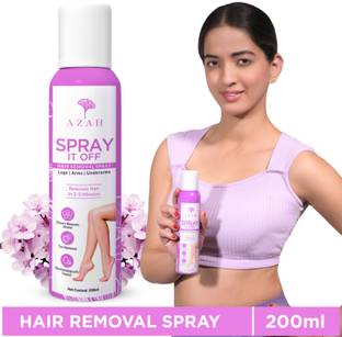 AZAH Hair Removal Cream Spray For Women|Instant And Painless For Legs,Arms,Underarms Spray