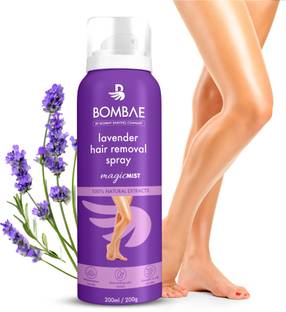 बोंबे हेयर रिमूवल क्रीम स्प्रे | महिलाओं के हाथों, पैरों और आर्म्स के नीचे बालों को हटाने के लिए | स्प्रे