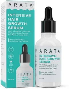ARATA Hair Growth Serum with 3% Redensyl | Boosts Growth & Reduces Hairfall