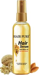 Hair Pure Hair Serum with Walnut Oil – Frizz Control, Shine & Nourish for All Hair Types