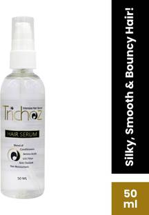 Trichoz Hair Serum|Pro-Vitamin B5,Argan Oil & Keratin for Smooth,Frizz-Free Hair