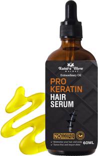 Nature Glow Herbal Pro Keratin Hair Serum | Nourishing & Repairing Formula for Silky Smooth