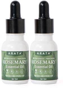 ARATA Undiluted Rosemary Essential Oil | Improves Hair Growth Hair Oil