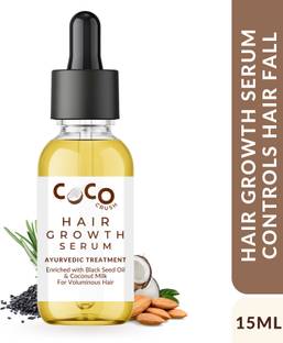 COCO CRUSH Ayurvedic Hair Growth Serum - Stop Hair Loss & Increase Volume Naturally